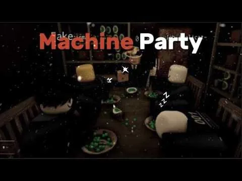 Playing Roblox Machine Party (ITS PEAK)
